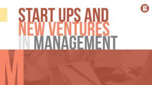 Start Up and New Venture Management