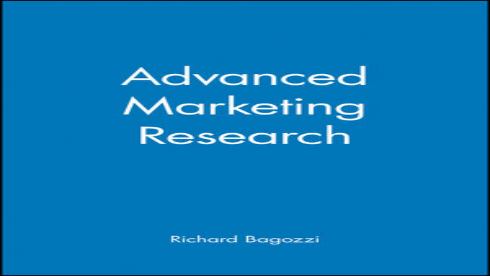 Advanced Marketing Research [Marketing Program]