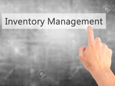 Inventory Management [ EBM OSCM ] [ EBM OSCM ]