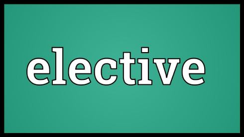 Elective-V